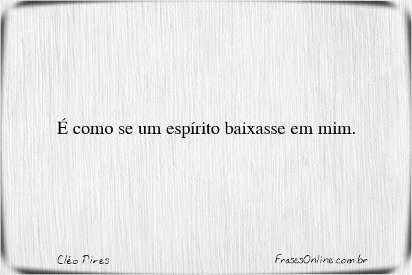 Frase de Cléo Pires