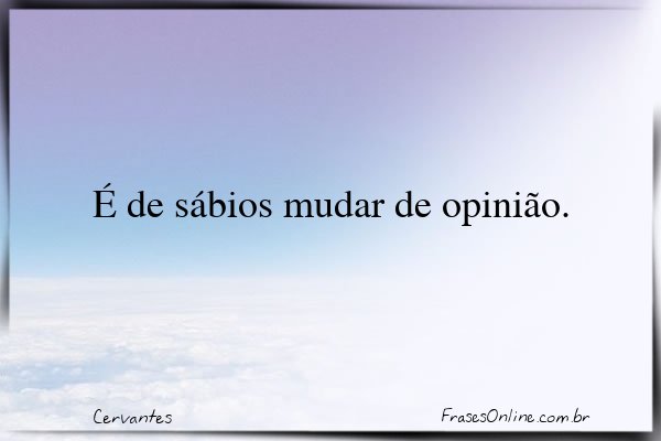 Frase de Cervantes