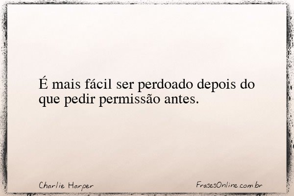 Frase de Charlie Harper