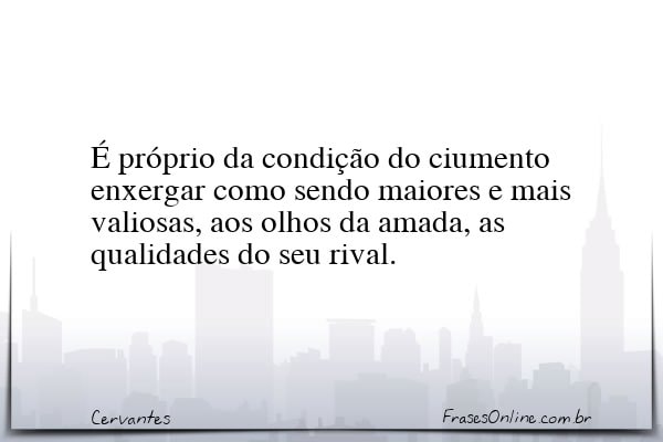 Frase de Cervantes