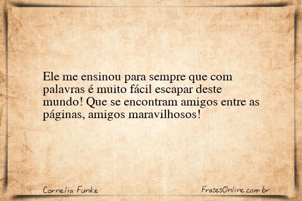 Frase de Cornelia Funke