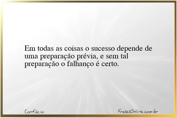 Frase de Confúcio
