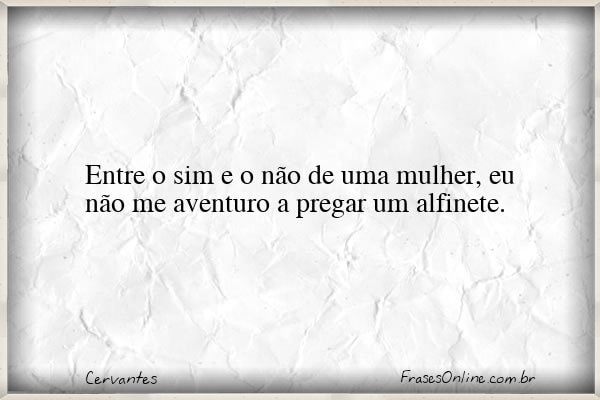 Frase de Cervantes