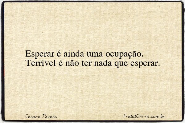 Frase de Cesare Pavese