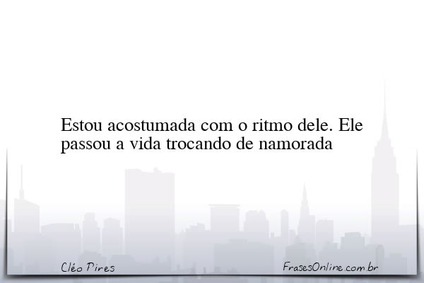 Frase de Cléo Pires