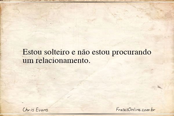 Frase de Chris Evans