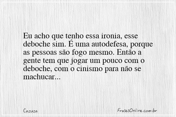 Frase de Cazuza