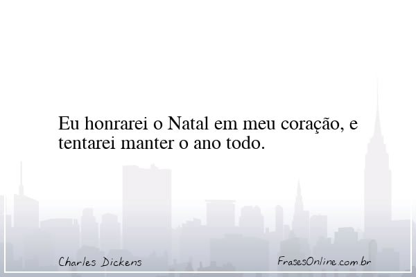 Frase de Charles Dickens