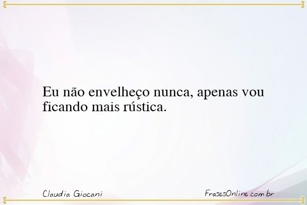 Frase de Claudia Giocani