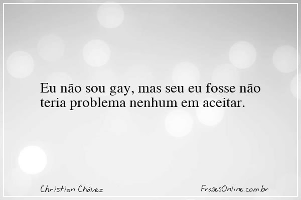 Frase de Christian Chávez