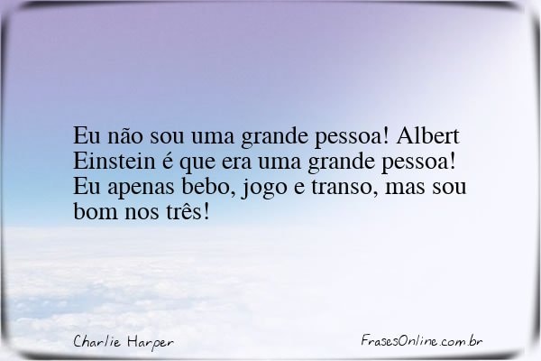 Frase de Charlie Harper