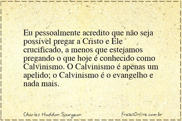 Frase de Charles Haddon Spurgeon