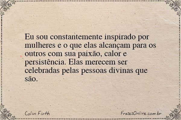 Frase de Colin Firth
