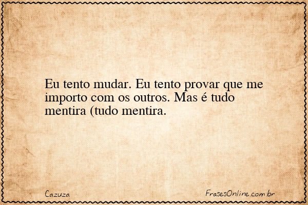 Frase de Cazuza