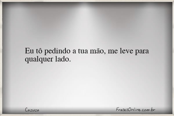 Frase de Cazuza
