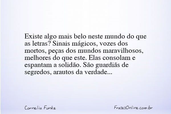 Frase de Cornelia Funke