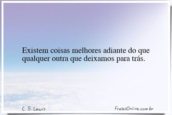 Frase de C. S. Lewis