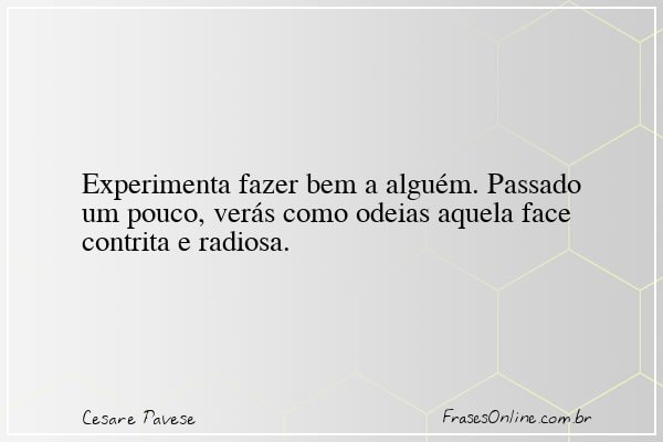 Frase de Cesare Pavese