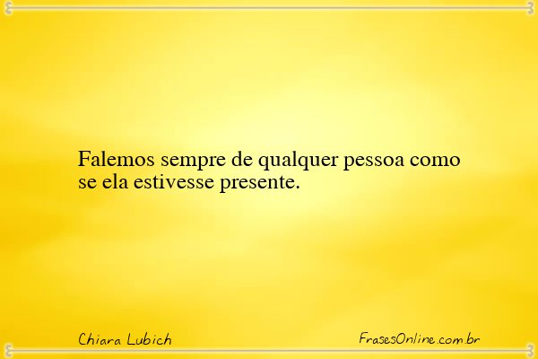 Frase de Chiara Lubich