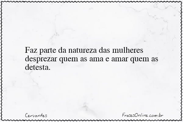 Frase de Cervantes
