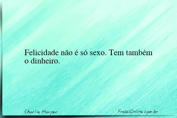 Frase de Charlie Harper