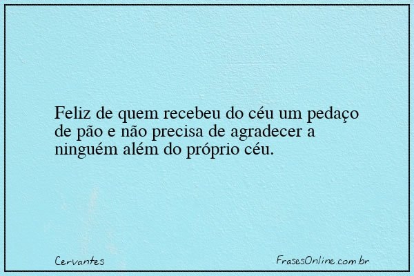 Frase de Cervantes
