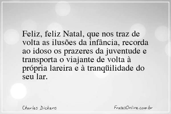 Frase de Charles Dickens