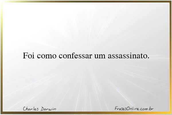 Frase de Charles Darwin