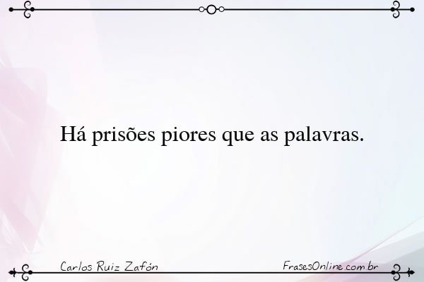Frase de Carlos Ruiz Zafón