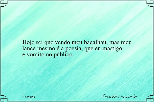 Frase de Cazuza