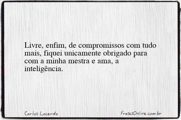Frase de Carlos Lacerda