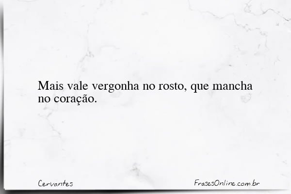 Frase de Cervantes