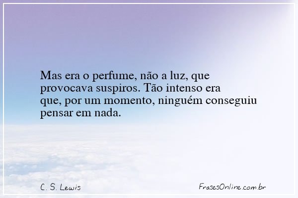 Frase de C. S. Lewis