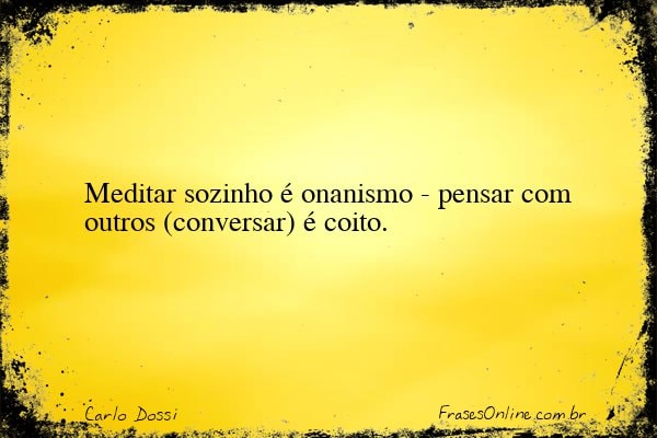 Frase de Carlo Dossi