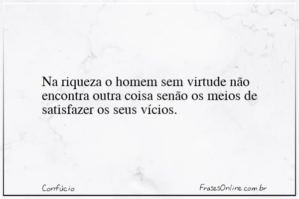 Frase de Confúcio