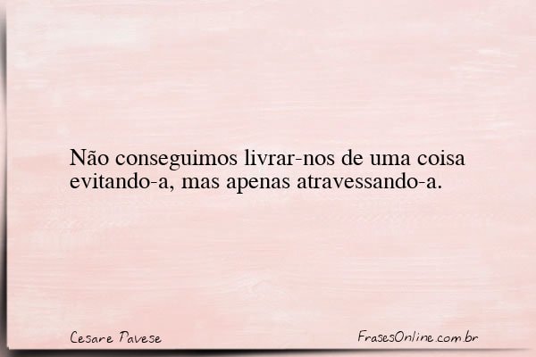 Frase de Cesare Pavese