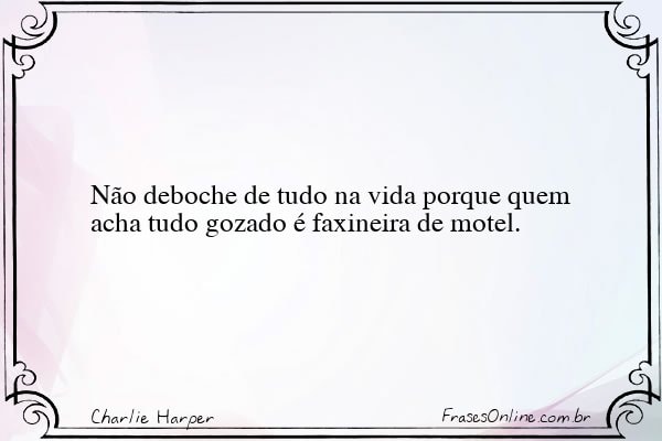 Frase de Charlie Harper