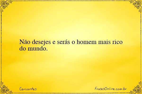 Frase de Cervantes