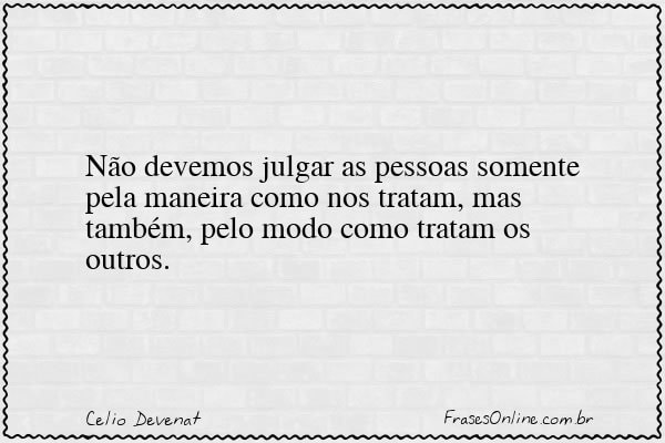 Frase de Celio Devenat