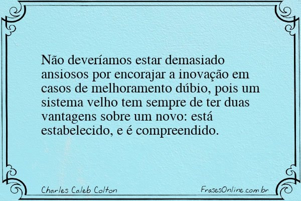 Frase de Charles Caleb Colton
