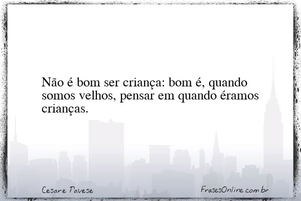 Frase de Cesare Pavese
