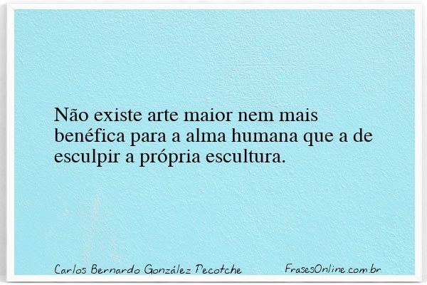Frase de Carlos Bernardo González Pecotche