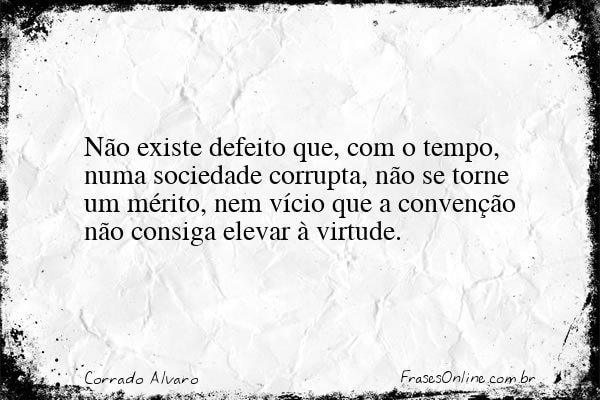 Frase de Corrado Alvaro