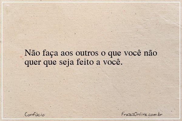 Frase de Confúcio