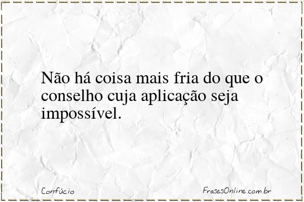 Frase de Confúcio
