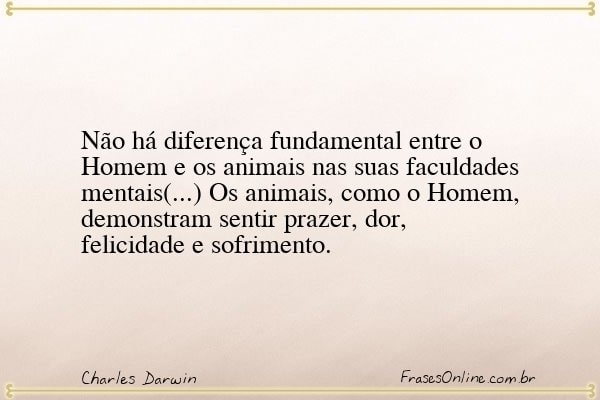 Frase de Charles Darwin