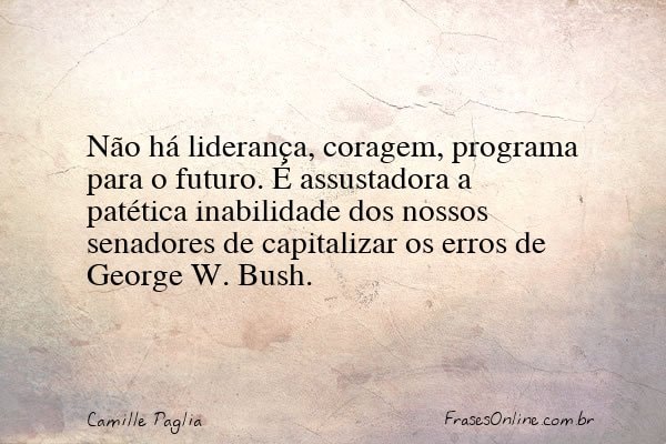 Frase de Camille Paglia