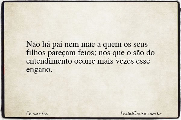 Frase de Cervantes