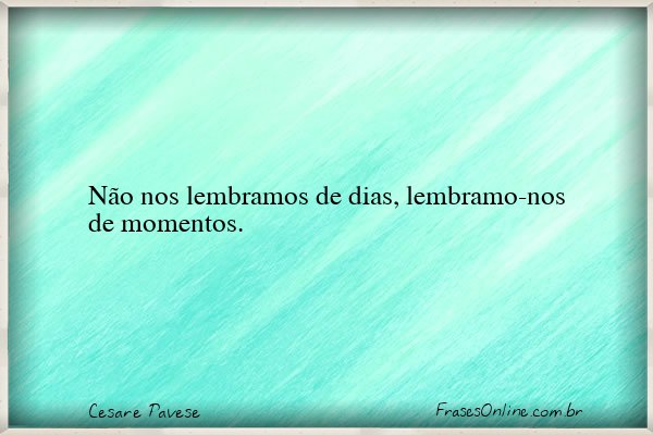 Frase de Cesare Pavese