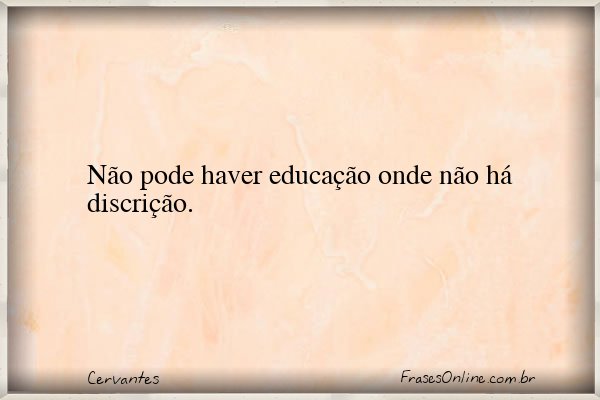 Frase de Cervantes